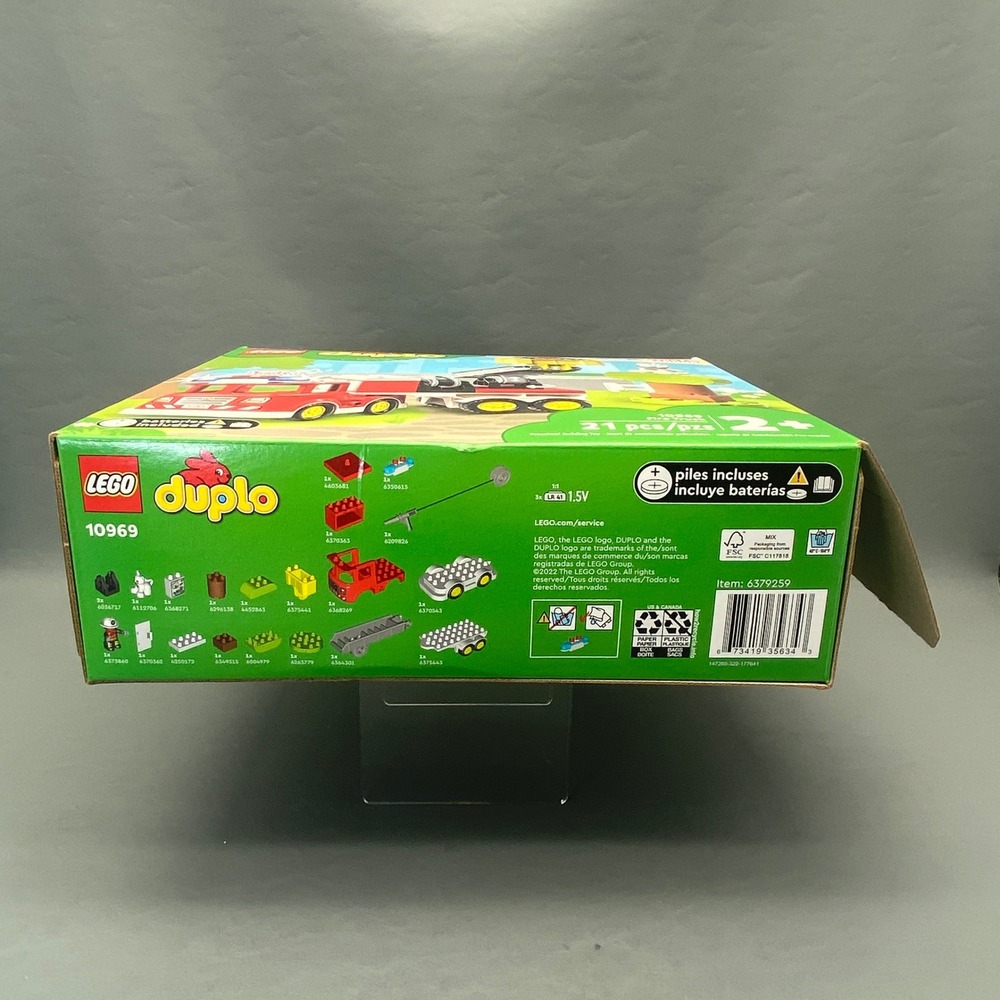 LEGO Duplo Fire Truck 10969 Complete Set with Manual, Box Retired Opened - Picture 6 of 15